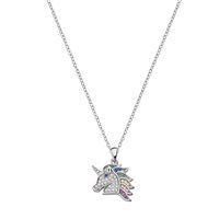 Collana Amen Bambino Fortuna in Argento Cubic Zirconia CLPUNBMZ